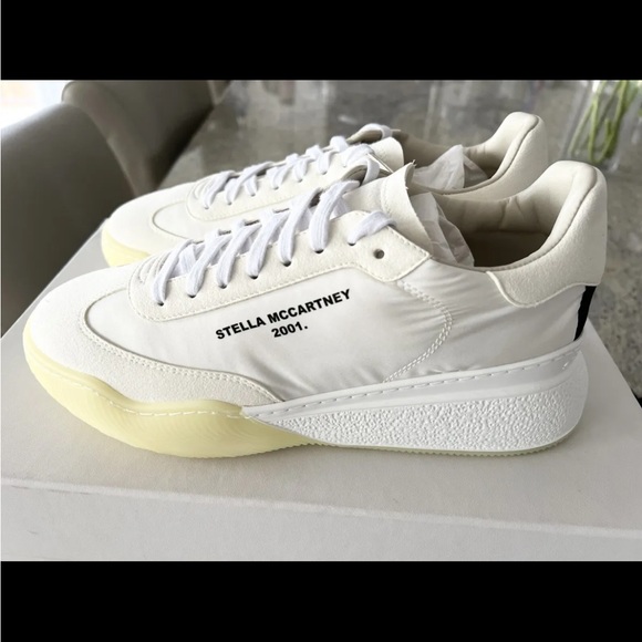 Stella McCartney Loop Logo Panelled Sneakers IT40 US10 - Picture 3 of 9